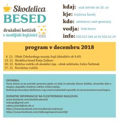 SKODELICA BESED: BOŽIČNO VOŠČILO OB SKODELICI ČAJA-OBISK ZELIŠČARKE JOŽIČE ŠERBINEK